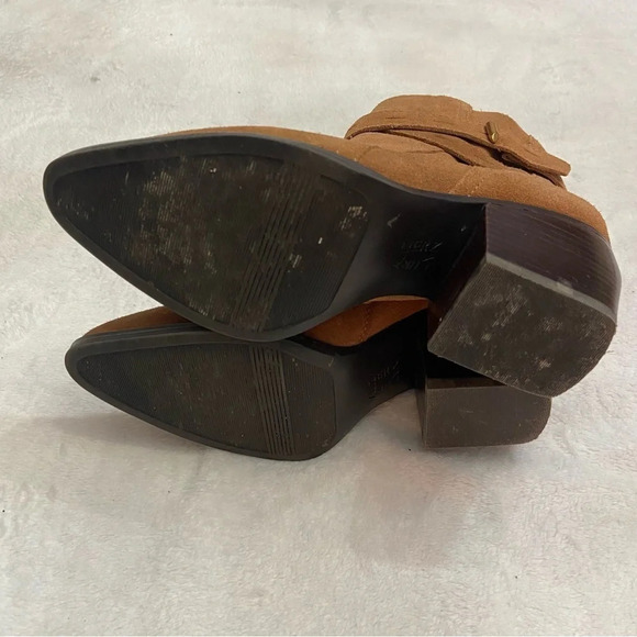 Naturalizer fenya Block Heel Leather Booties - Picture 9 of 9